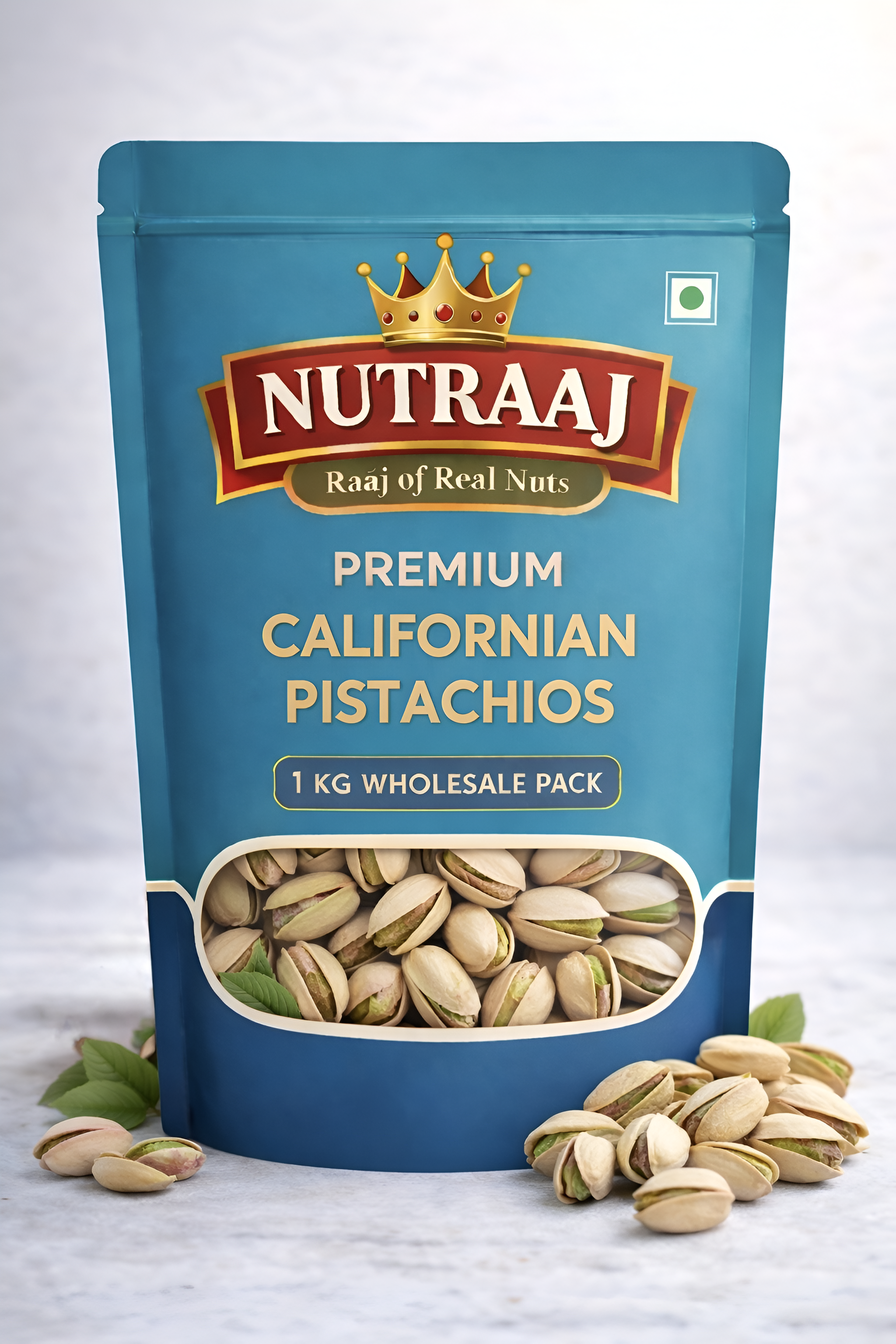 NUTRAAJ Premium Pistachios – 1 KG | Pista at Wholesale Price