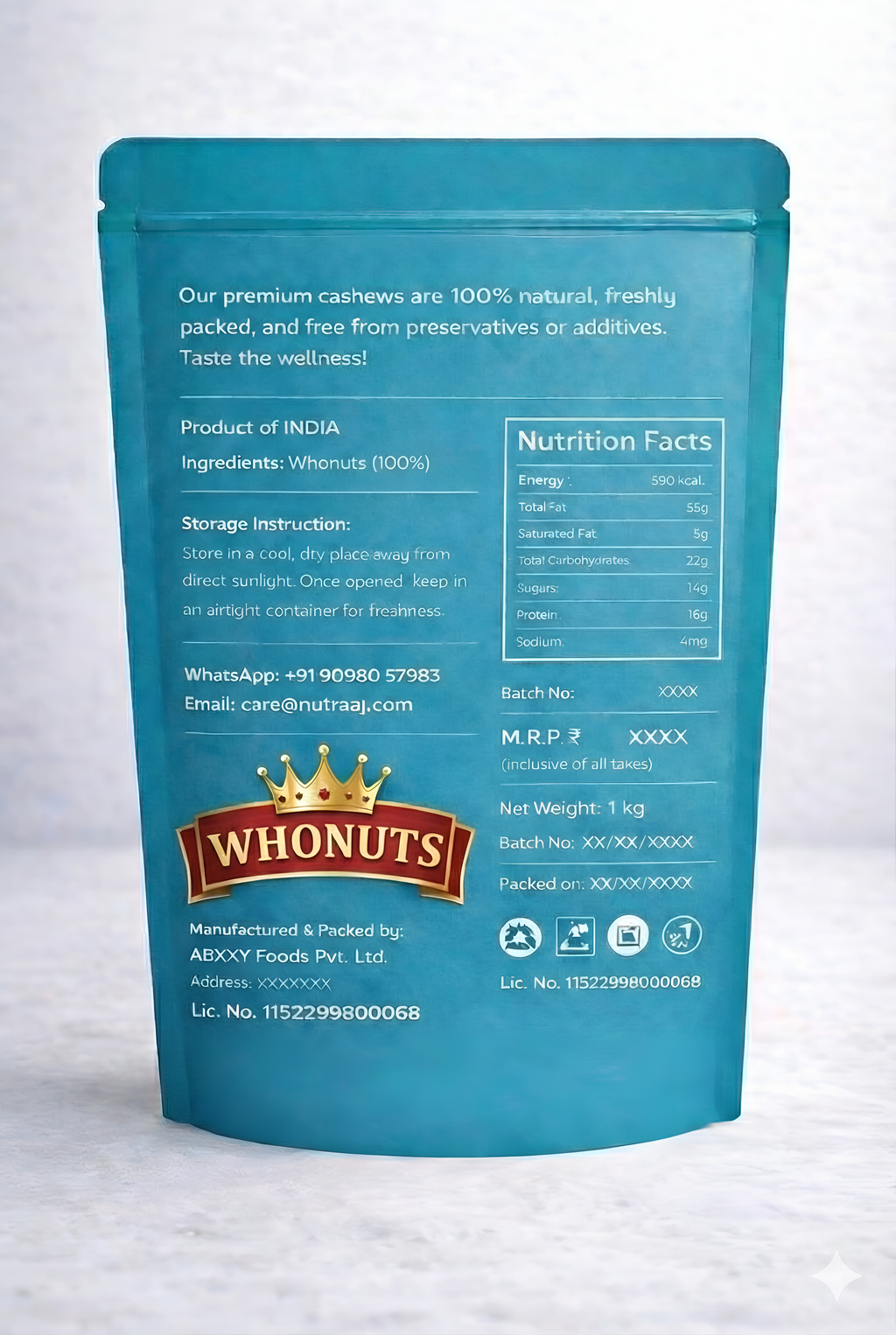 NUTRAAJ Premium Walnuts – 1 KG | Akhrot Giri at Wholesale Price